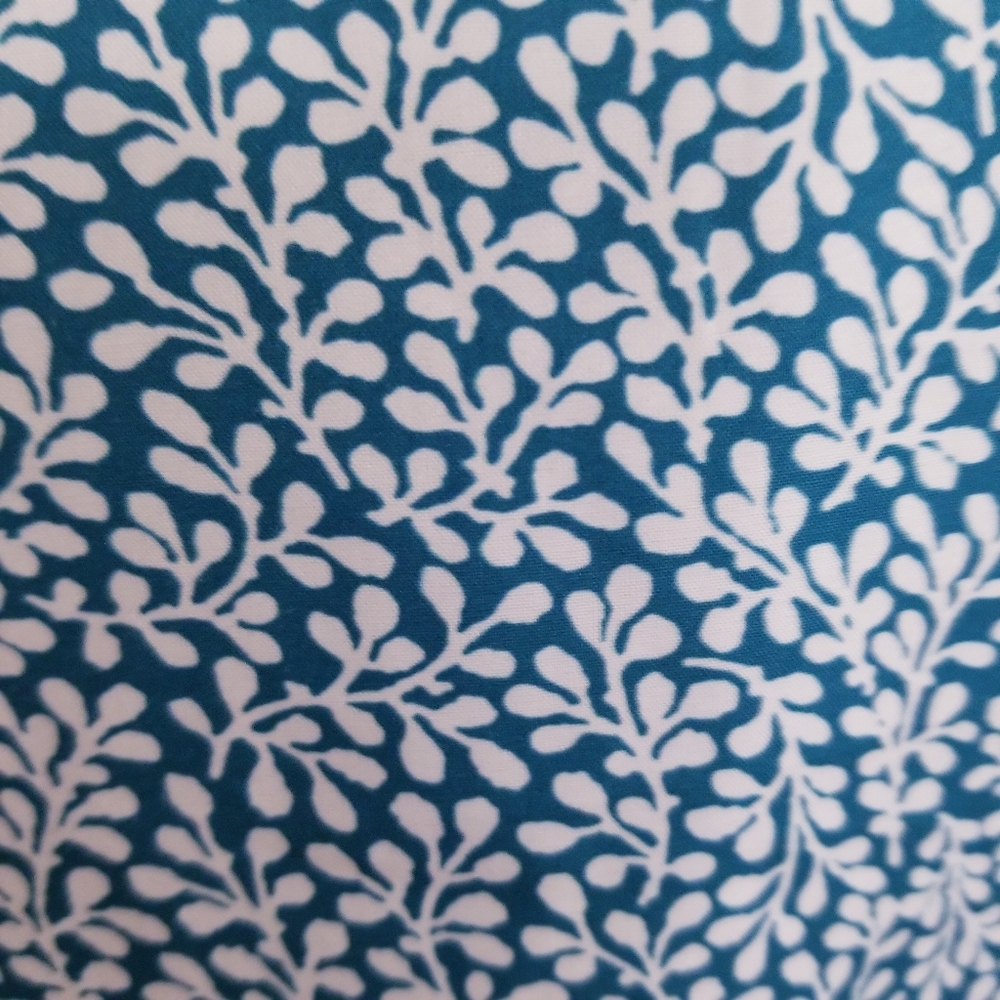 Leaf Pattern, Long Sleeve Blouse - image 3